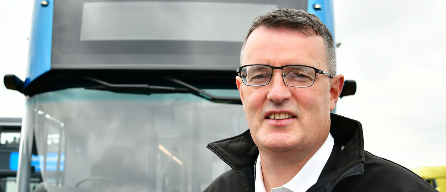 New MD with global ambition joins Wrightbus