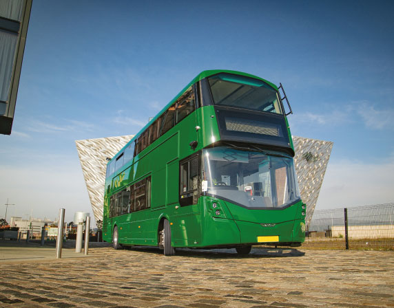 Birmingham City Council unveils first of 20 new Wrightbus Hydroliners