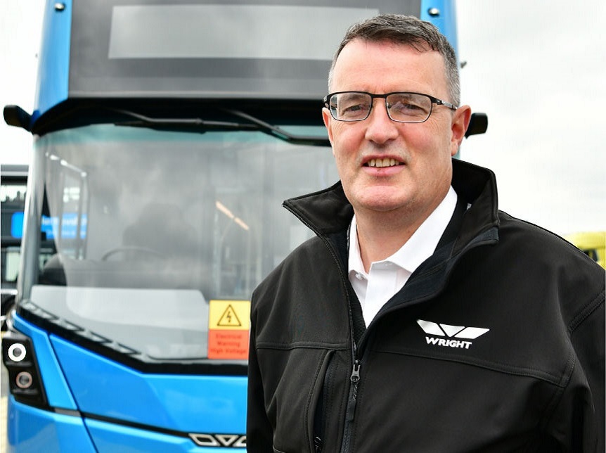 New MD with global ambition joins Wrightbus