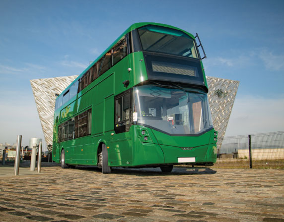 Wrightbus honoured to showcase to the world