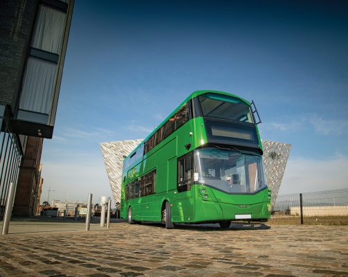 WrightBus environment-friendly hydrogen buses