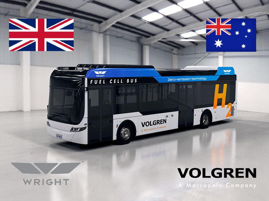 Wrightbus signs landmark deal with Australia’s leading bus body manufacturer Volgren 
