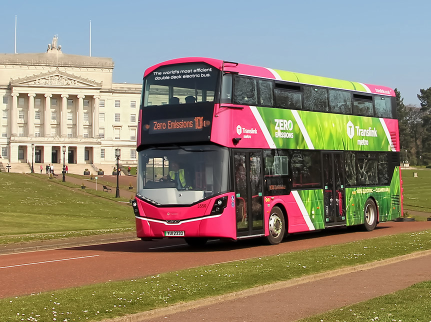 Wrightbus Electroliner ‘most efficient double-deck battery-electric bus’