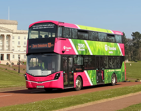 Wrightbus Electroliner ‘most efficient double-deck battery-electric bus’