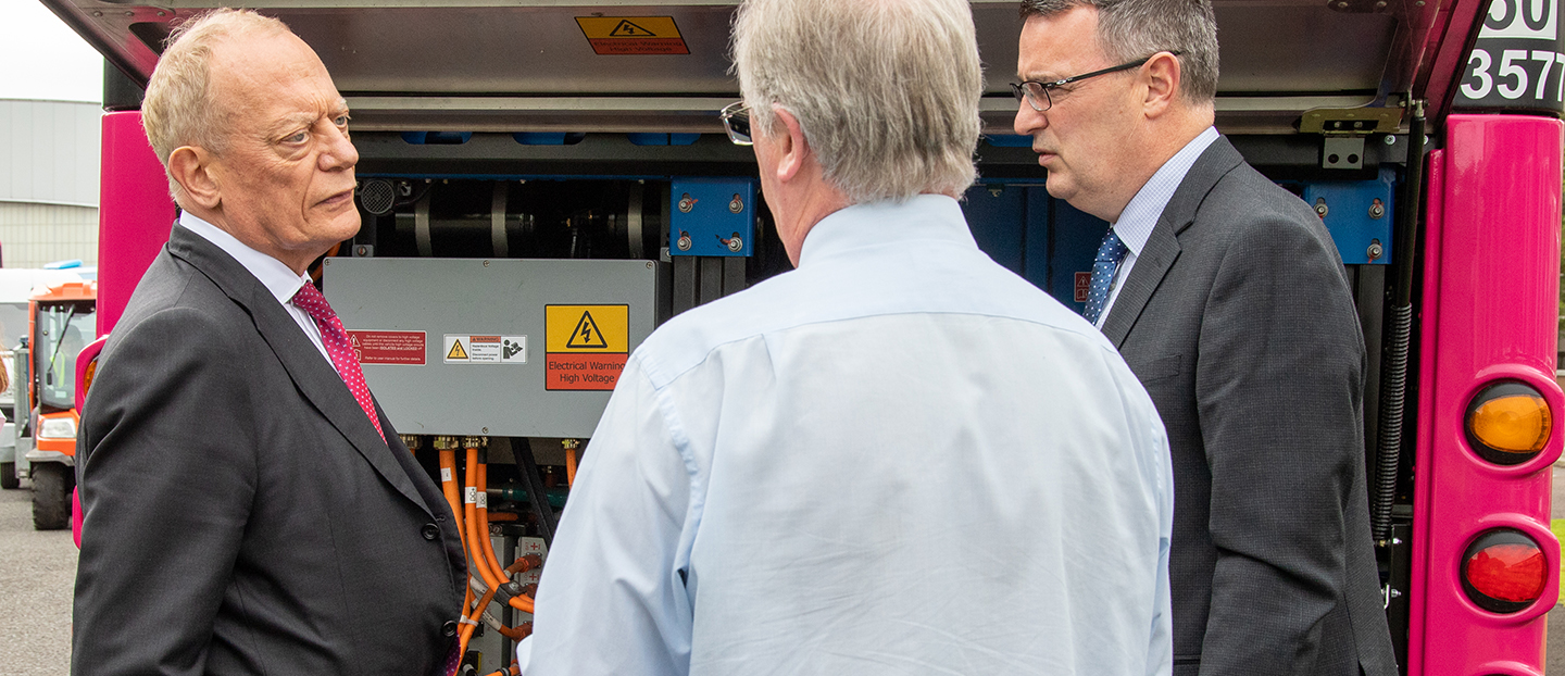 Minister for Investment visits world-leading Wrightbus hot on the heels of historic NTA deal