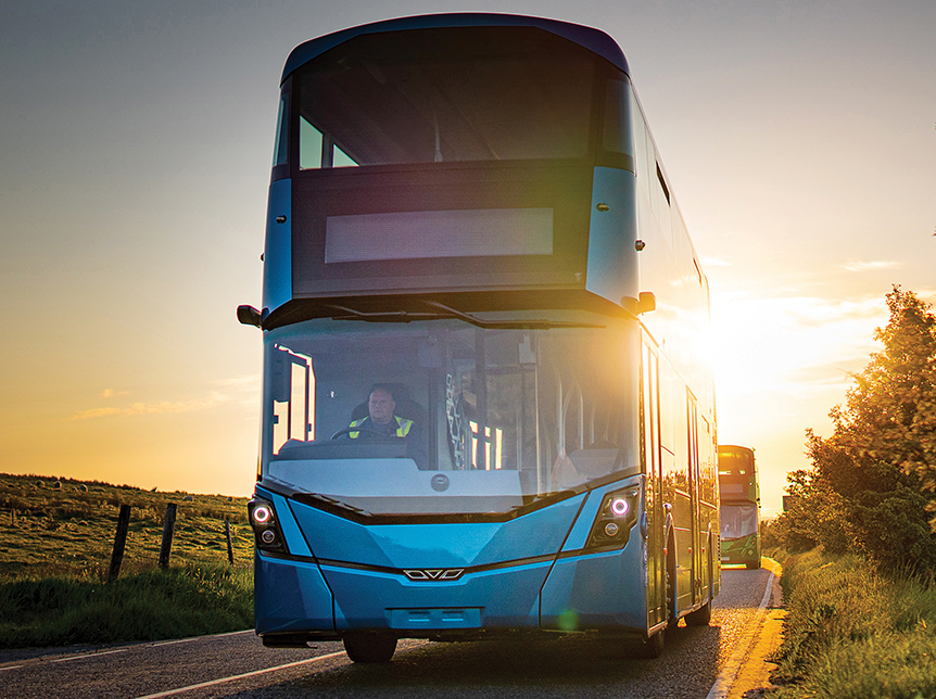 Wrightbus awarded up to 800 battery-electric DD buses in Ireland by NTA
