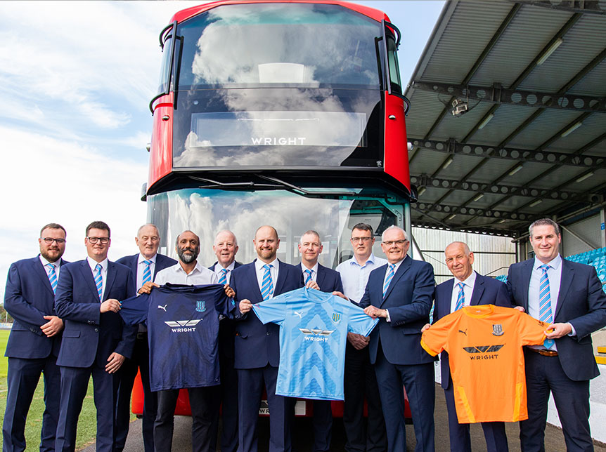 Wrightbus announced as Ballymena United sponsors for next two football seasons
