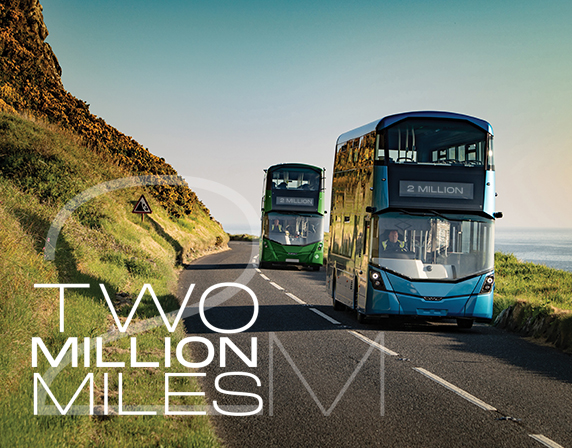 Zero-emission fleet hits the 2 million mile mark