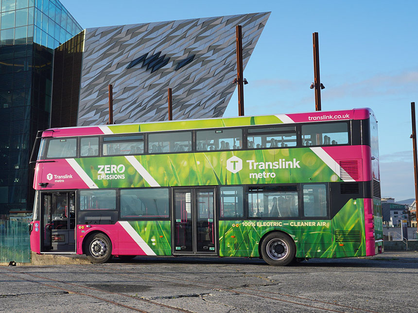 Translink signs contract with Wrightbus for 100 new Zero Emission buses