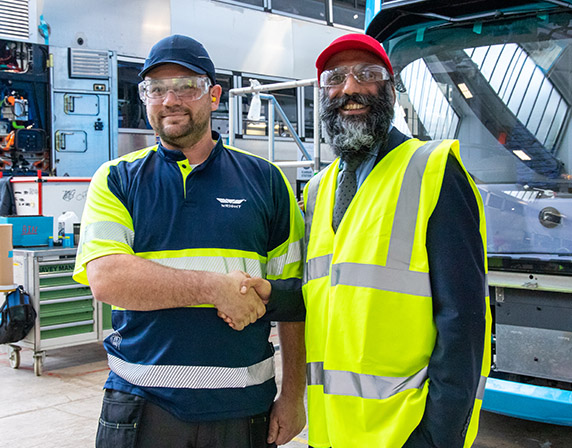 1,000th employee joins Wrightbus