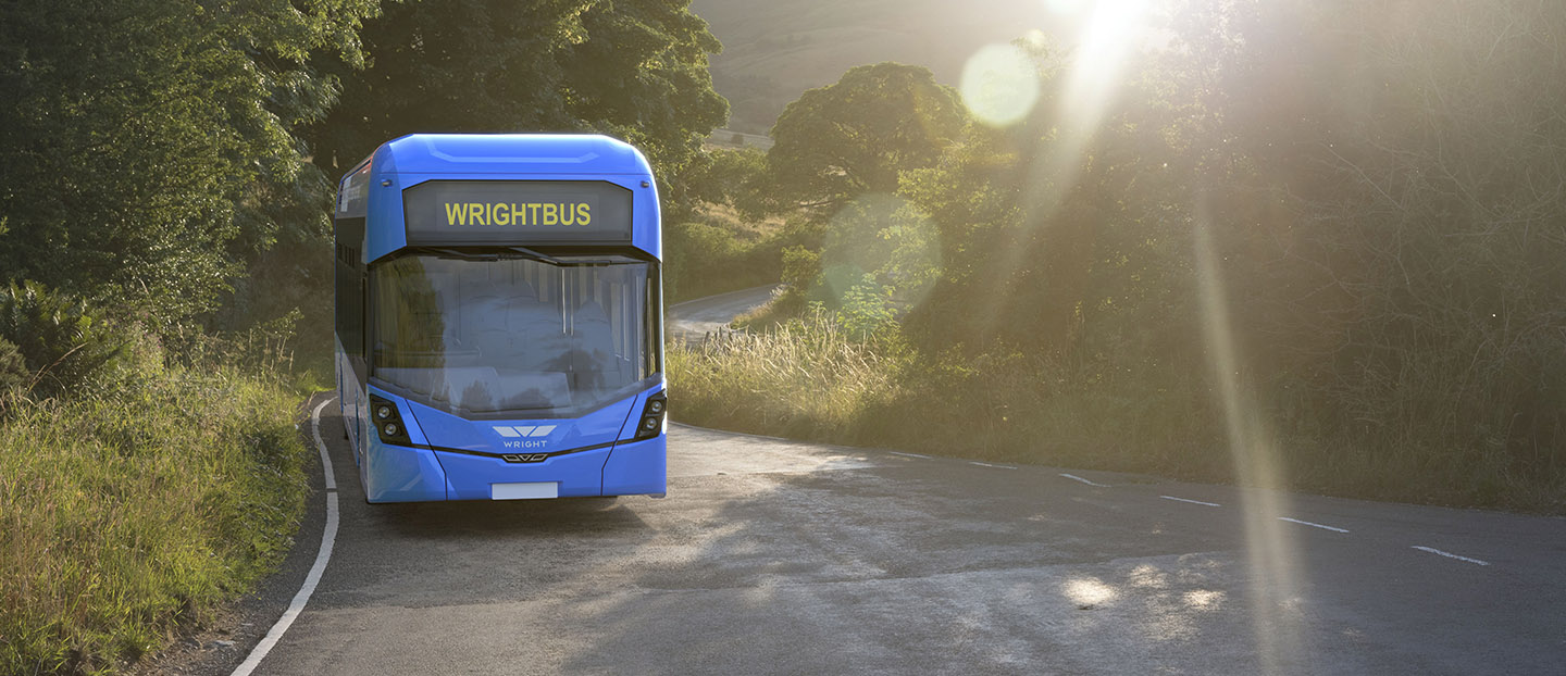 wrightbus single deck electric bus