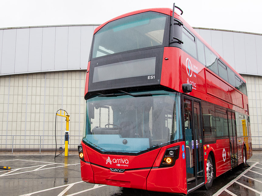 Wrightbus StreetDeck Electroliner world’s most efficient