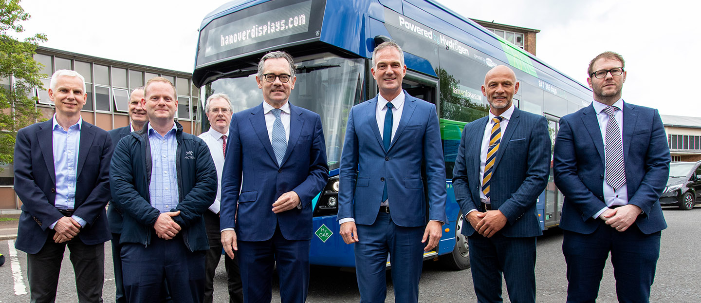 Peter Kyle MP visiting Wrightbus