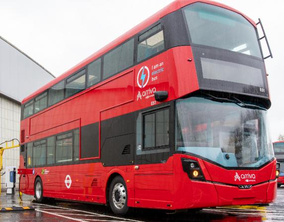red double decker bus for Arriva London