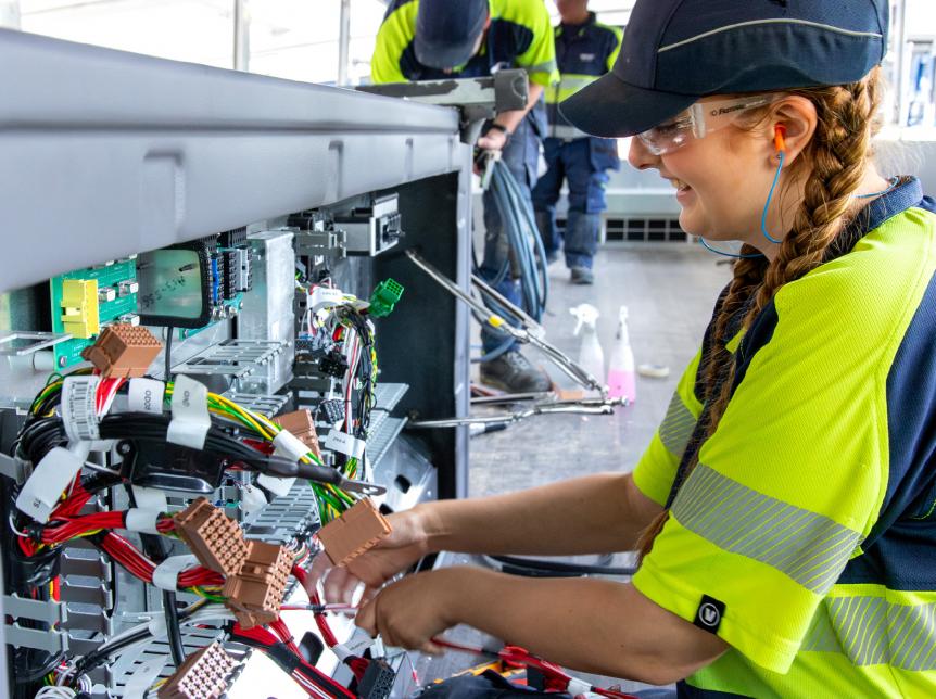female engineer