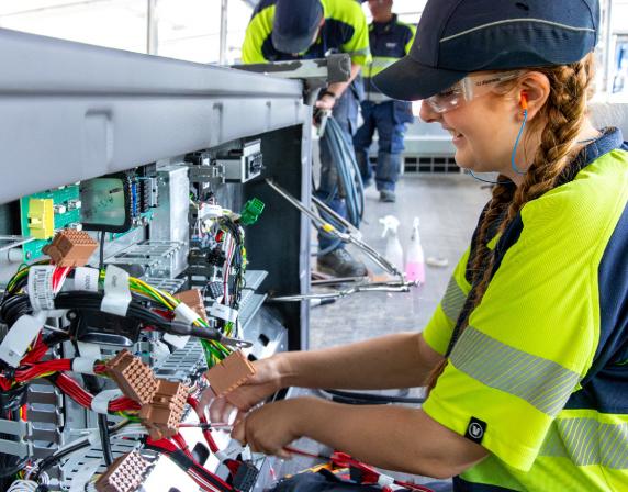 female engineer