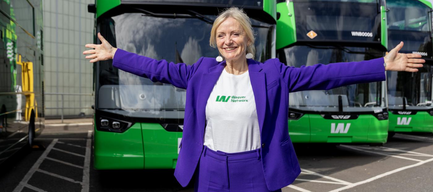 Mayor Tracy Brabin at Wrightbus
