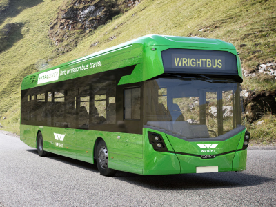 GB Kite - The hydrogen bus from Wrightbus