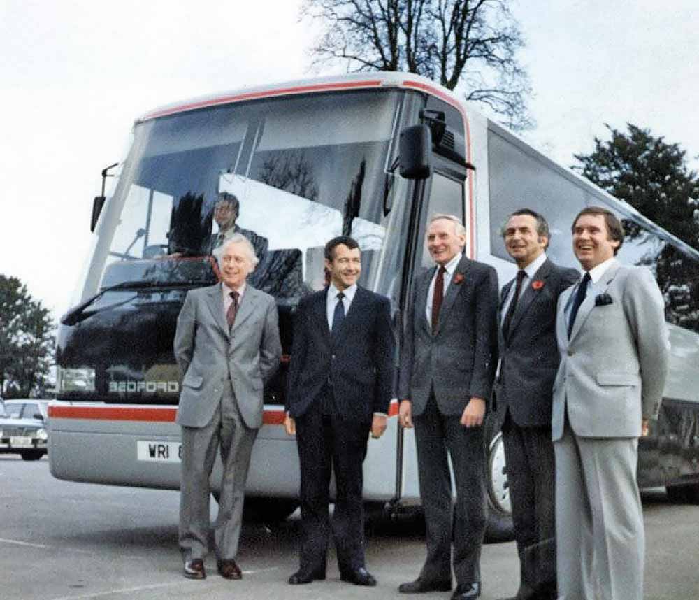 Wrightbus entered the luxury coach market with the Contour