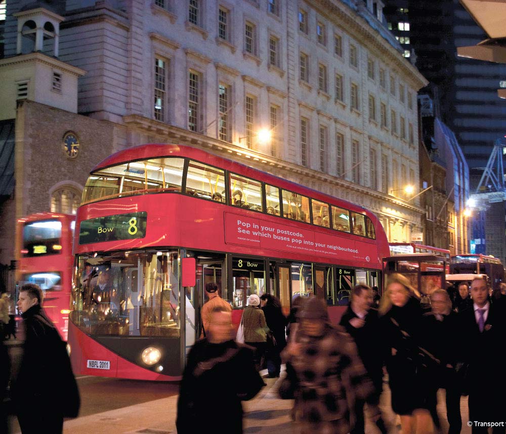 The 1000th Gemini bus built for Arriva London 2004