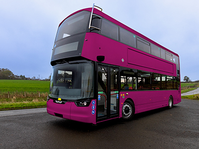 Wrightbus StreetDeck Electroliner world’s most efficient